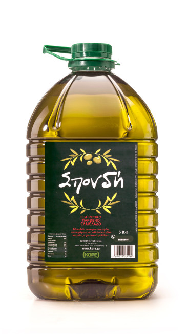 Σπονδή 5lt Pet Εξαιρετικό Παρθένο Ελαιόλαδο