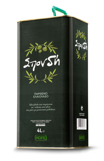 Σπονδή 4lt Pet Παρθένο Ελαιόλαδο