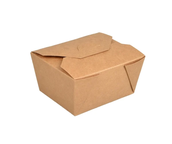 Κουτιά φαγητού Kraft Bio Box No1 100τμχ