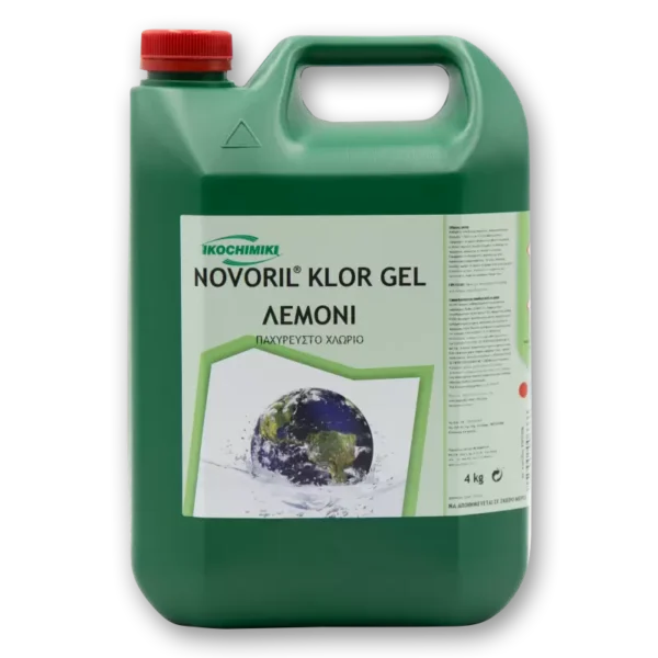 Παχύρρευστη χλωρίνη Novoril Klor Gel 4kg