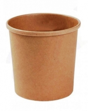 Χάρτινο δοχείο Craft 32oz (1000ml) 100τμχ