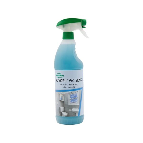 Υγρό καθαρισμού Novoril WC Sense 1L με ψεκαστήρα